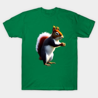 SQUIRREL ASKING FOR A NUT T-Shirt